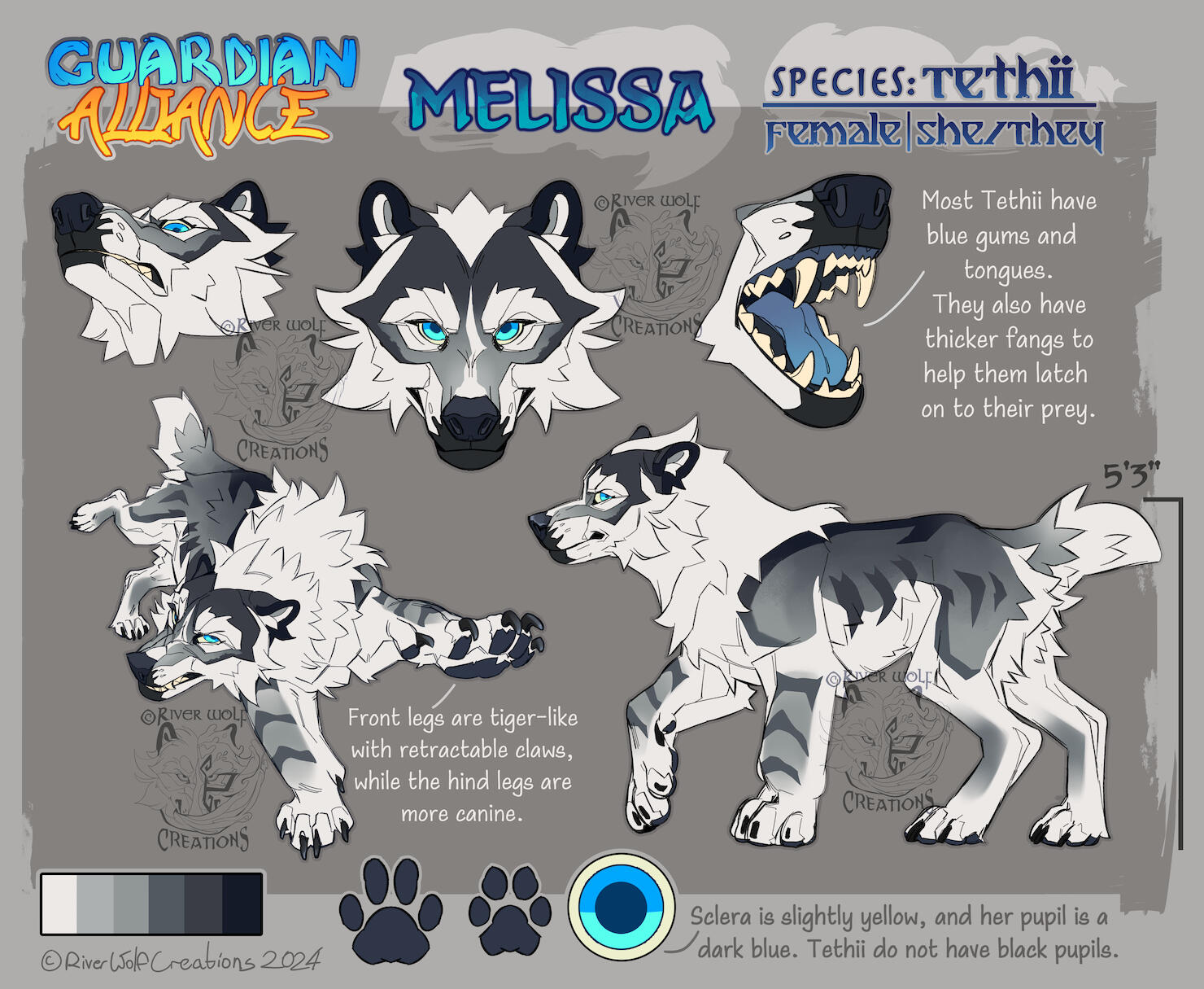 Melissa Reference Sheet